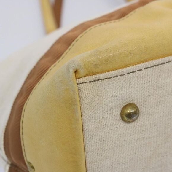 Burberry Blue Label Beige Canvas Tote Bag (Pre-Owned) - Picture 9 of 16